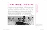 O nascimento da música instrumental brasileira depoimento