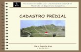 CADASTRO PREDIAL - sigarra.up.pt