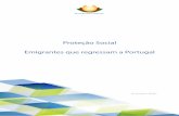Proteção Social Emigrantes que regressam a Portugal