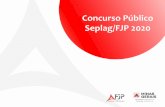 Concurso Público Seplag/FJP 2020