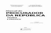 Manual do PROCURADOR DA REPÚBLICA