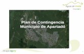 Plan de Contingencia Municipio de Apartadó