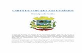 CARTA DE SERVIÇOS AOS USUÁRIOS