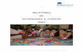 RELATÓRIO DE ACTIVIDADES E CONTAS 2007