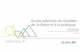 Guide sylvicoledu Québec : de la théorieà la pratique