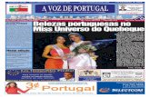 APONTAMENTO Belezas portuguesas no Miss Universo do …