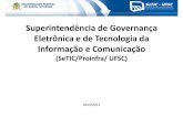 Superintendência de Governança Eletrônica e de Tecnologia ...