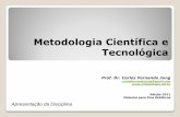 Metodologia Científica e Tecnológica - FACCAT