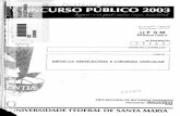 URSO PÚBLICO 2003 - Universidade Federal de Santa Maria