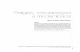 Religião, secularização e modernidade