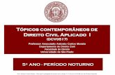 Tópicos contemporâneos de Direito Civil Aplicado I