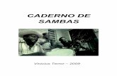 CADERNO DE SAMBAS - Sheet Music