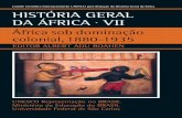História geral da Africa, VII: Africa sob dominação ...