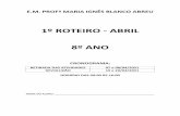 1º ROTEIRO - ABRIL 8º ANO - Prefeitura Municipal de ...