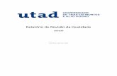Relatório de Revisão da Qualidade 2020 - UTAD