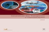 Estatísticas dos Transportes e Comunicações