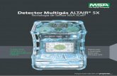 Detector Multigás ALTAIR® 5X