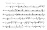 J. S. Bach CORO CRUCIFIXUS B B 11-—1 B - GuitGuid.com