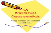 MORFOLOGIA Classes gramaticais - Portal IDEA