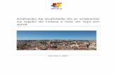 Avaliação da qualidade do ar ambiente na região de Lisboa ...