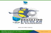 BOLETIM FINAL - CBDE – Confederação Brasileira de ...