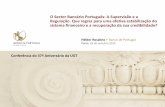 O Sector Bancário Português: A Supervisão e a Regulação ...