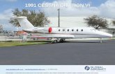 1991 CESSNA CITATION VI - globalaircrafts.com