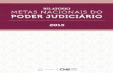 RELATÓRIO METAS NACIONAIS DO PODER JUDICIÁRIO