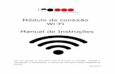 Módulo de conexão Wi-Fi Manual de Instruções