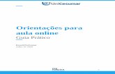Orientações para aula online - unicesumar.edu.br