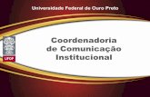 Institucional de Comunicação Coordenadoria
