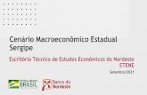 Cenário Macroeconômico Estadual Sergipe