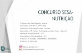 CONCURSO SESA- NUTRIÇÃO