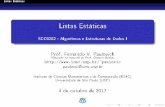 Listas Estáticas - 0.5cmSCC0202 - Algoritmos e Estruturas ...