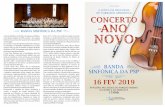 Concerto de Ano Novo 2019 - Programa