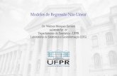 Modelos de Regressao N˜ ao Linear˜ - UFPR
