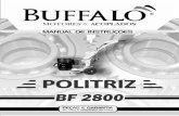 Manual Politriz BF 2800 - Buffalo