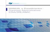 MANUAL Procedimentos - Processos Administrativos …