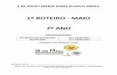 1º ROTEIRO - MAIO 7º ANO - Mairinque