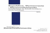 República, Democracia e Desenvolvimento contribuições ao ...
