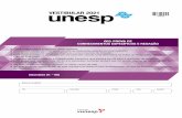 Prova - UNESP 2021 - Curso Objetivo
