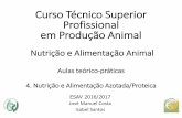 Curso Técnico Superior Profissional em Produção Animal