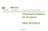 Chamada Pública de Projetos REE 001/2019