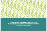 Tipifi cação Nacional de Serviços Socioassistenciais