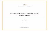 CONDES DE LINHARES: catálogo