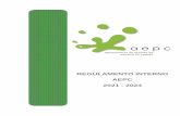 REGULAMENTO INTERNO AEPC 2021 - 2024