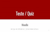 Teste / Quiz