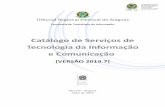 Catálogo de Serviços de TI - Versão 2019-7