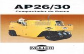 AP26/30 Compactador de Pneus MULLER