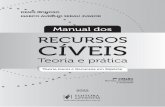 Manual dos RECURSOS CÍVEIS